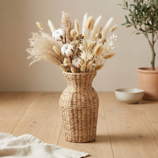 Straw Vase Small