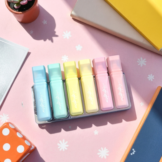 Highlighter Set 6 Pieces