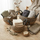 Straw Basket Set 3 Pcs