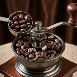 Wooden Coffee Grinder