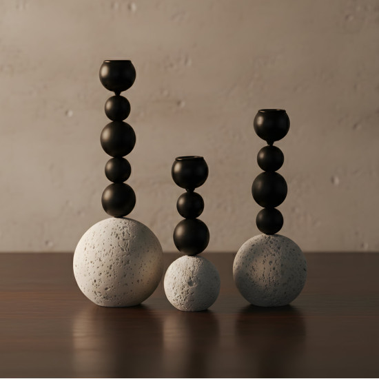 Stone Candleholder M