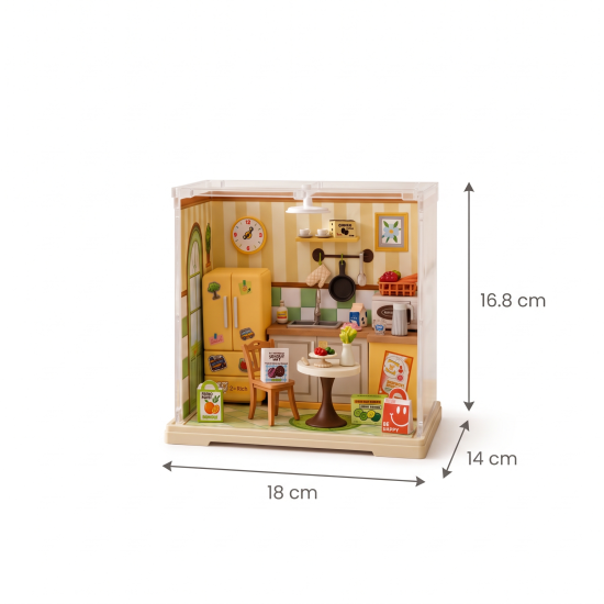 Kitchen Dollhouse Set 99 Pieces