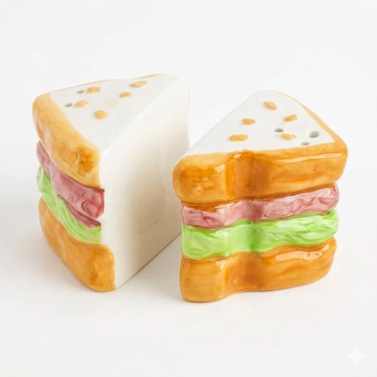 Porcelain Salt and Pepper Shaker Set