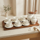 Coffee Cups 6 Pcs With Tray, Coffee Pot & Sugar Pot