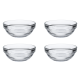 Glass Bowls 4 Pcs