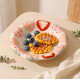 Strawberry Pattern Porcelain Plate