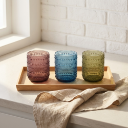 Glass Cups Set 6 Pcs