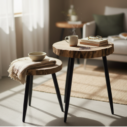 Wooden Table Set 2 pieces