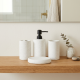 Ceramic Bathroom Set - 4 Pcs