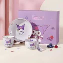 Kuromi Porcelain Set 4 Pcs