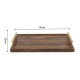 Wooden Tray Set 2 Pcs