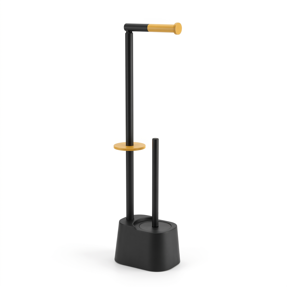 Toilet Brush With Toilet Paper Holder
