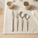 Silver Silverware Set 24 Pieces