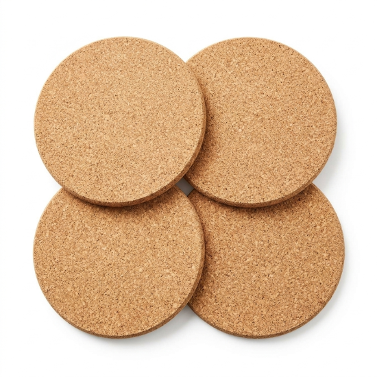 Wooden Coaster Set 4 pieces 