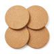 Wooden Coaster Set 4 pieces 