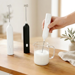 Handheld Electric Milk Frother & Whisk