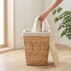 Straw Laundry Basket Medium