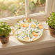 Lemon Pattern Porcelain Plate