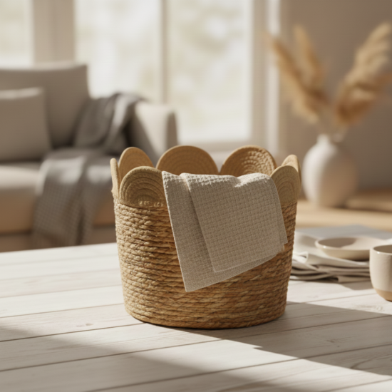 Straw Basket Large