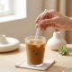 Glass Straws And Cleaning Brush- 5 Pcs