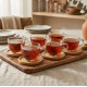 Tea Cup and Saucer Set - 6 Pcs