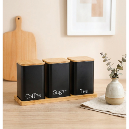 Iron Spice Jar Set - 3 Pcs