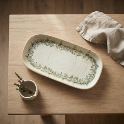 Oliva Oval Plate 