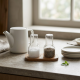 Glass Salt and Pepper Shaker Set