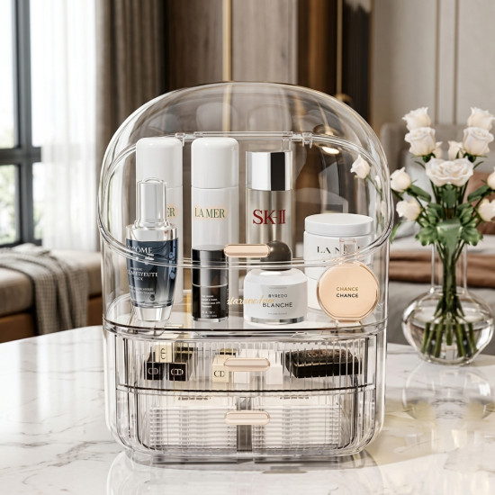 Plastic Makeup Organizer