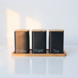 Iron Spice Jar Set - 3 Pcs
