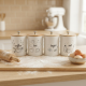 Metal Jar Set 4 Pcs