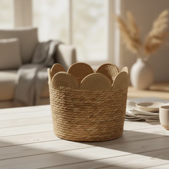 Straw Basket Large