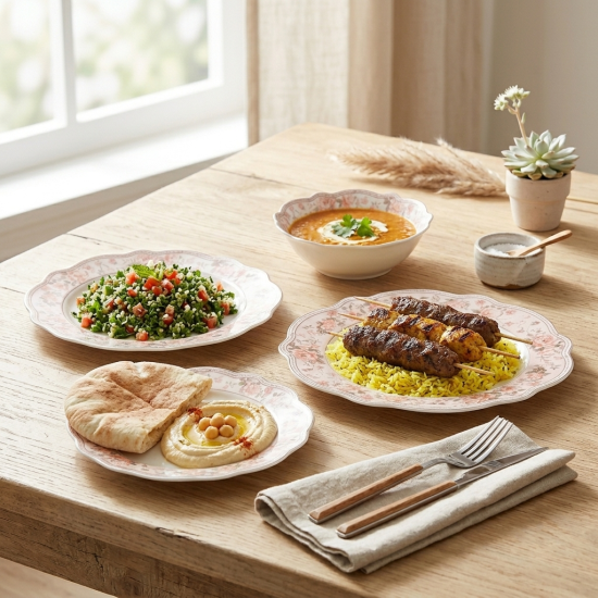 Dinnerware Set - 24 Pcs