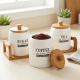 Porcelain Spice Jar Set - 3 Pcs