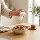 Glass Salt and Pepper Shaker Set