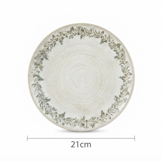 Oliva Round Plate Small