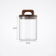 Glass Jar 800 ml