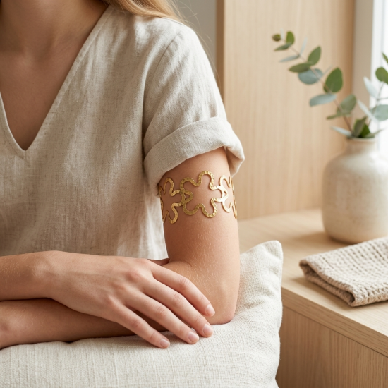 Gold Arm Cuff