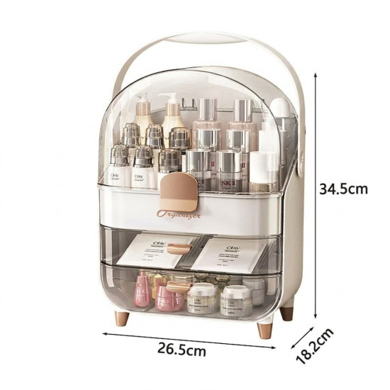 Plastic Makeup Organizer