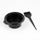 Hair Dye Mixing Bowl With A Brush