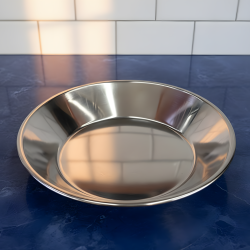 Stainless Steel Plate 30 cm