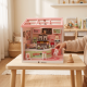 Milk Tea Shop Dollhouse Set 138 Pieces