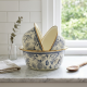 Flowers Pattern Basin Set - 3 Pcs