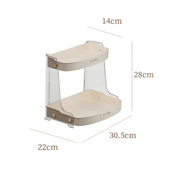 Plastic Makeup Organizer