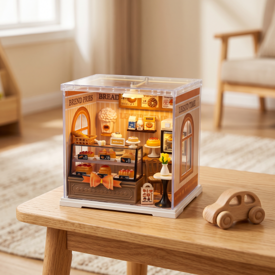 Cafe House Dollhouse Set 99 Pieces