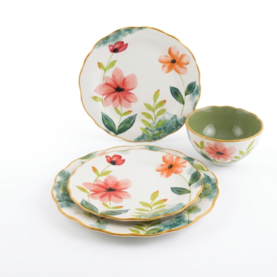 Dinnerware Set - 24 Pcs