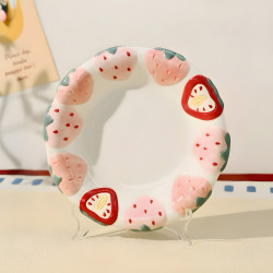 Strawberry Pattern Porcelain Plate