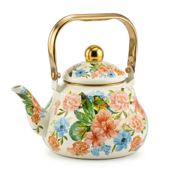 Flowers Pattern Tea Pot 2.5 Liter