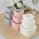Plastic Tupperware Set - 3 Pcs