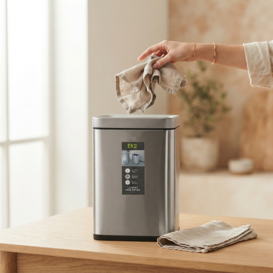 Open Trash Can 10 liter